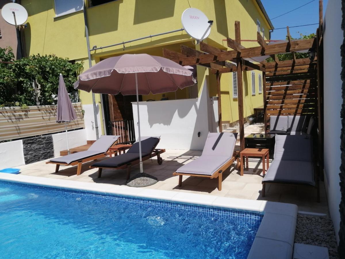 Apartment Rustica Zadar With Exclusive Use Of The Pool-Ground Floor Екстериор снимка